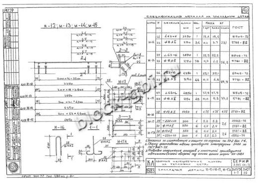 Балка камеры футерованная Б-4-фут