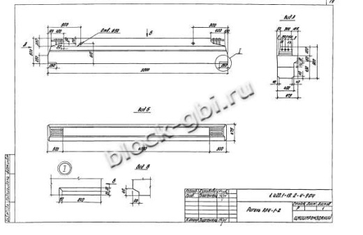 Ригель РЛ4-1-2