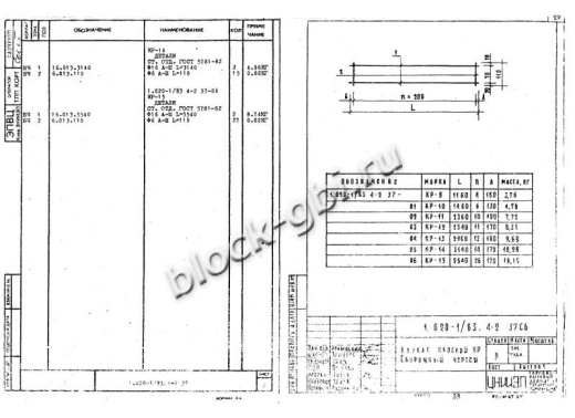 Диафрагма жесткости ДПЛ 26.31