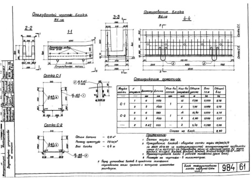 Блок междушпального лотка БМЛ-0.35