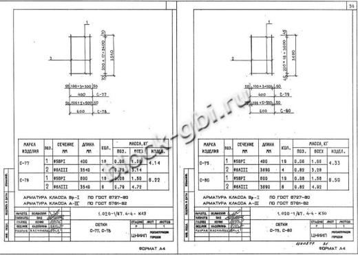 Диафрагма жесткости ДП 26.37