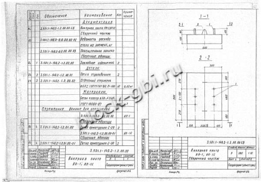 Стойка анкера СА-4,5-1 Стойка анкера СА-4,5-1