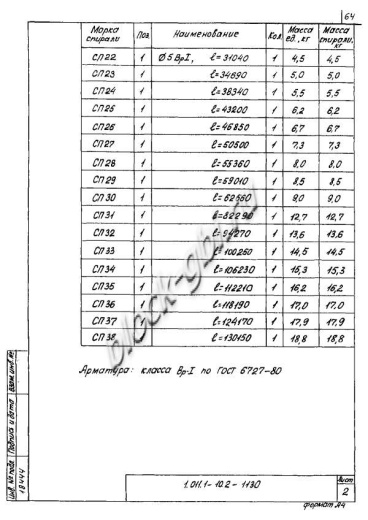 Свая СНпр 40.35