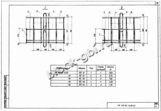 Балка коллекторов КБ-42