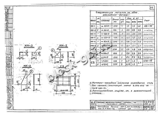 Камера тепловая футерованная ТК 1.8-1.8-4-фут