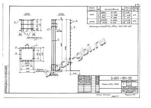Фундамент Ф 8.8