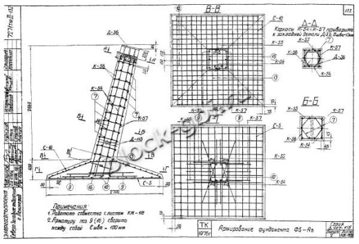 Фундамент Ф5-Аб