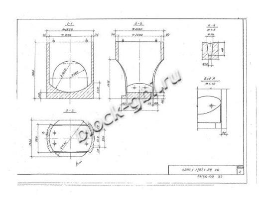 Рабочая камера колодца РКЛК15