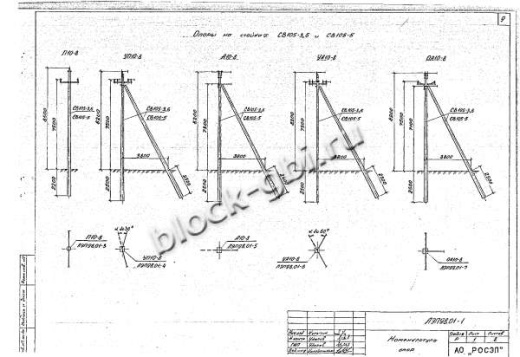 Ответвительная анкерная опора ОА10-8