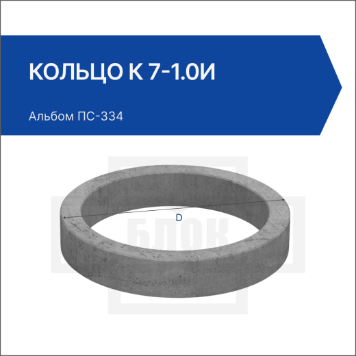 Кольцо К 7-1.0и