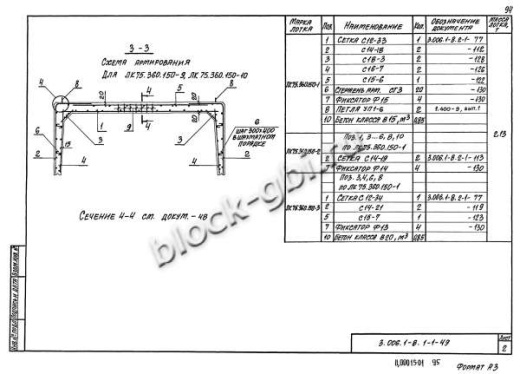 Лоток ЛК 75.360.150-8