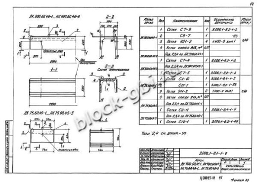 Лоток ЛК 300.60.45-1