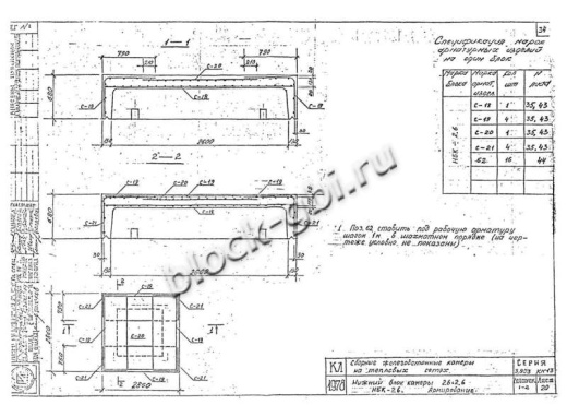 Нижний блок камеры тепловой НБК 2.6