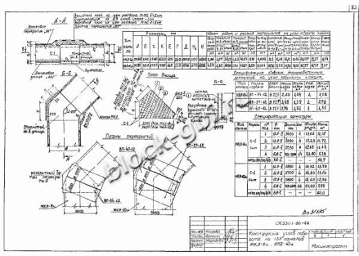 Лотковое перекрытие ЛП-8и