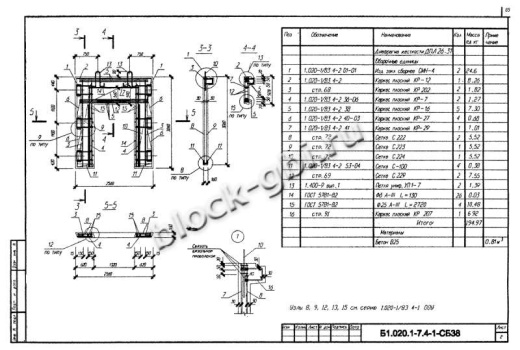 Диафрагма жесткости ДПЛ 26.31