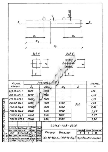 Свая С 280.40-Св