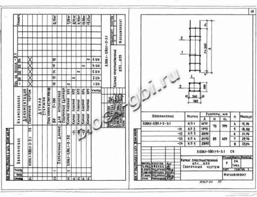 Колонна коллекторов К-33