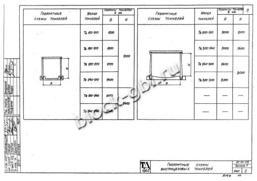 Тоннель Тв 300-300-2 односекционный