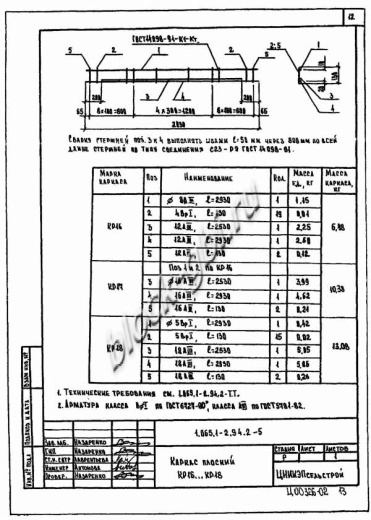 Плита 1ПВ 6-7