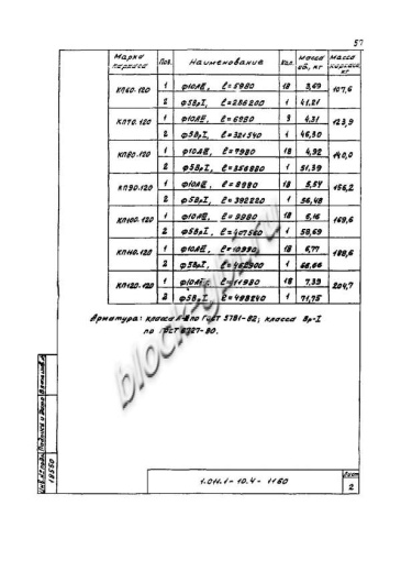 Свая СО 100.120