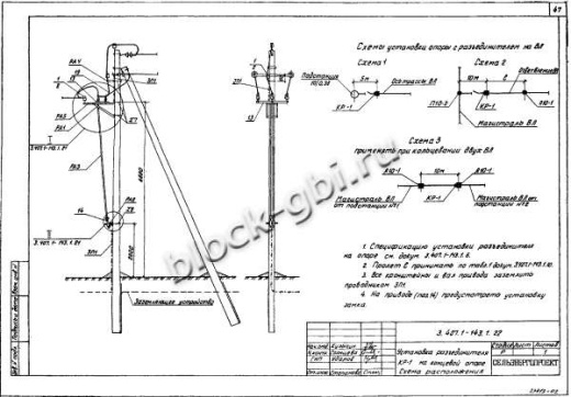 Промежуточная опора П10-1
