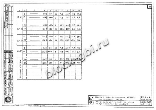 Балка камеры футерованная Б-4-фут