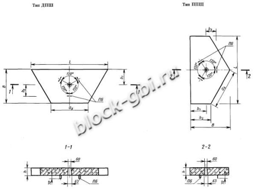 Плита 1ДПШ 12