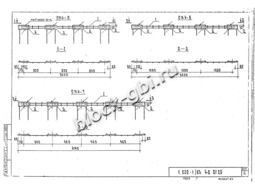 Диафрагма жесткости ДП 30.40
